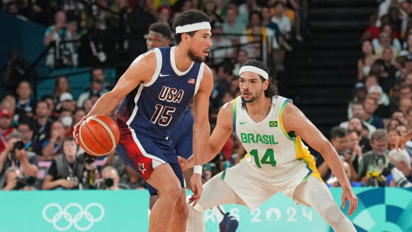 USA powers into semifinals, crushing Brazil