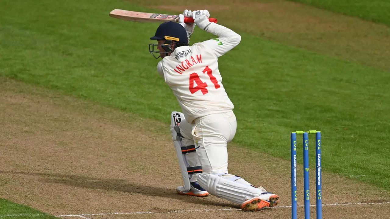 Colin Ingram's record-breaking double-century propels Glamorgan forward