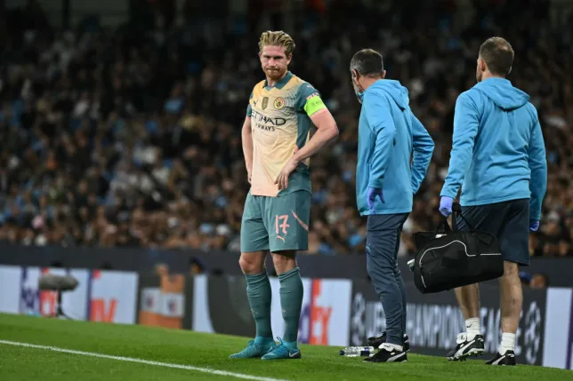 Pep Guardiola provides Kevin de Bruyne injury update ahead of Manchester City's clash with Arsenal