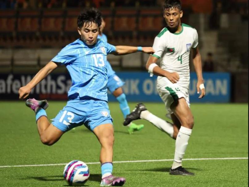 Sumit Sharma's Header Leads India to Victory Against Bangladesh in SAFF U17 Championship