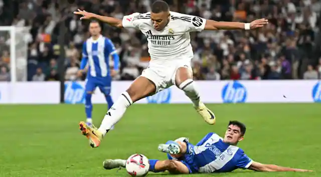 Kylian Mbappe continues to shine as Real Madrid fend off late Alaves rally in LaLiga