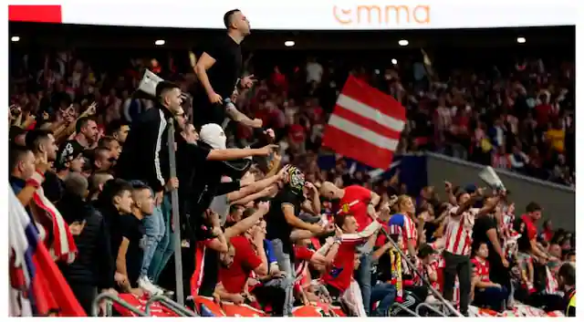 Atletico Madrid bans fan indefinitely following disruption at Real derby