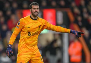 Liverpool goalkeeper Alisson sidelined with injury: Premier League update