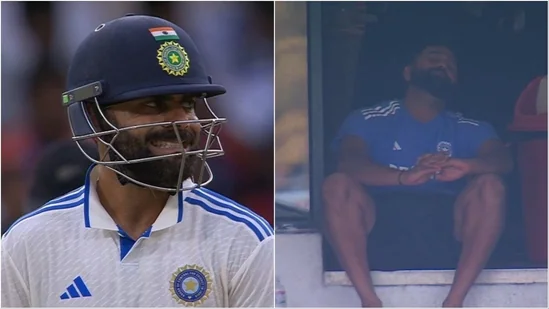 Rohit Sharma's frustration spills over as dressing room left stunned by Virat Kohli's dismissal on final ball of Day 3 against NZ