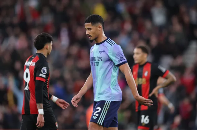 Arsenal's Decision on William Saliba's Red Card Appeal