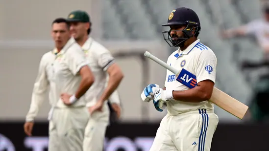 'Unsettling return for middle-order as Australia great taunts Rohit Sharma with 'Good night', echoing the India captain's struggles'